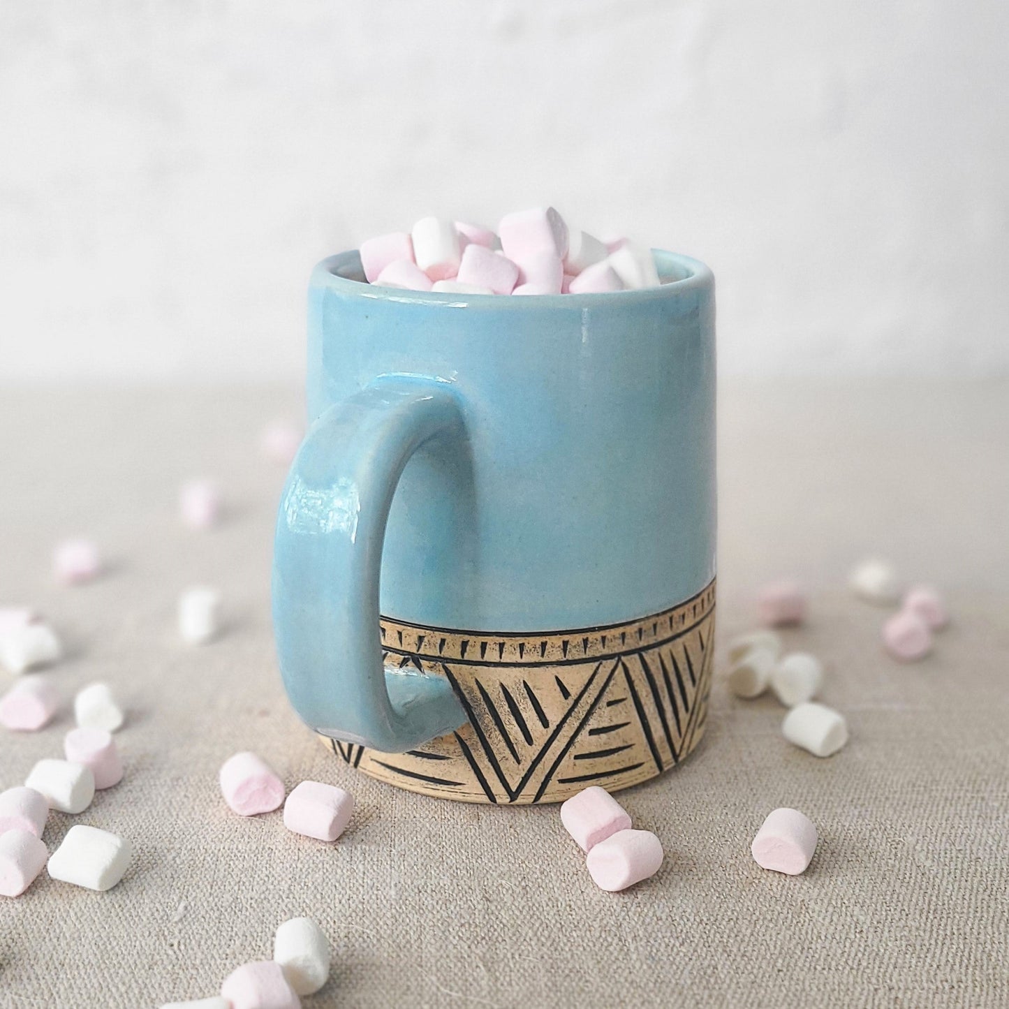 Sample Clear Sky Classic Carved Pint Mug