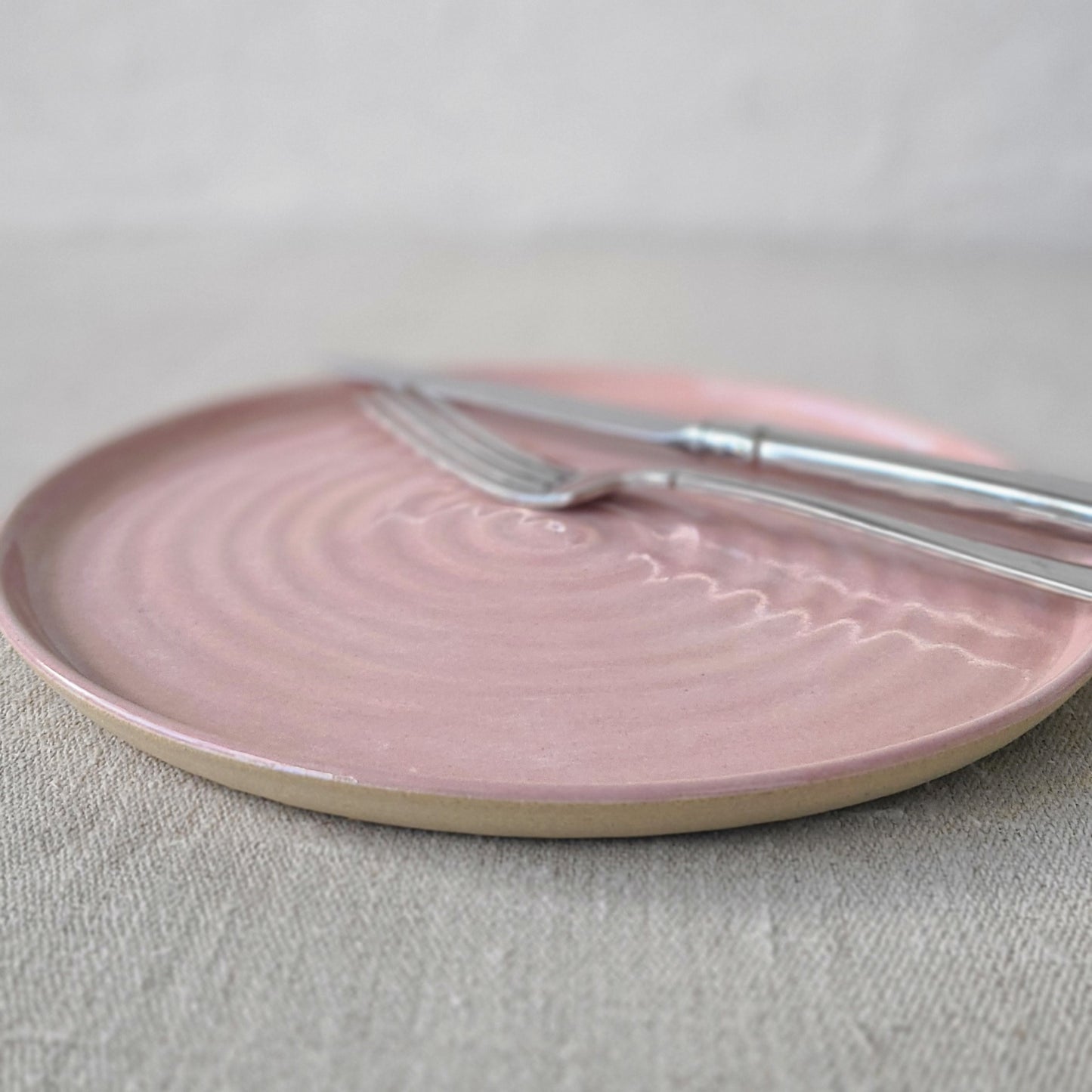 Blush Pink Classic Lunch Plate