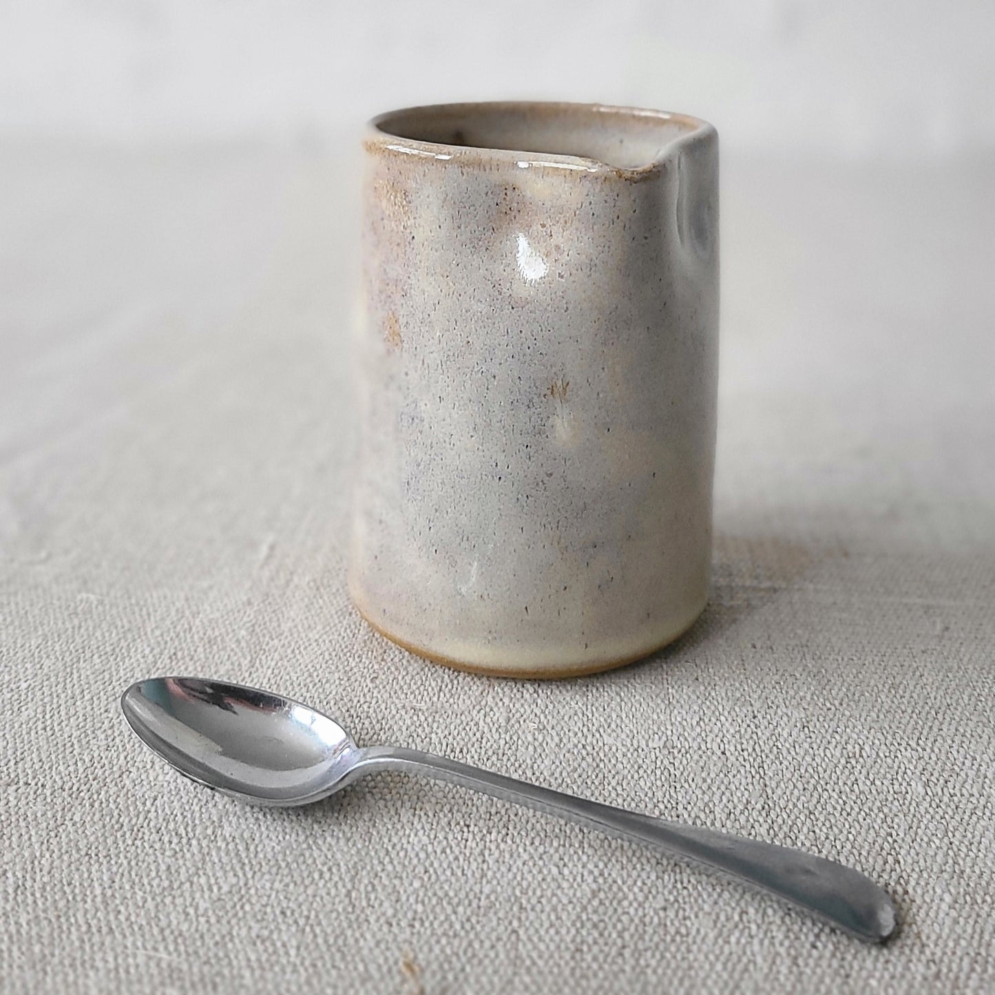 Egg Shell Rustic Small Jug