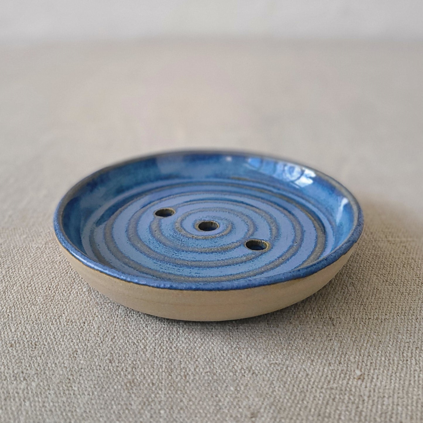 Malachite Blue Classic Soap Dish