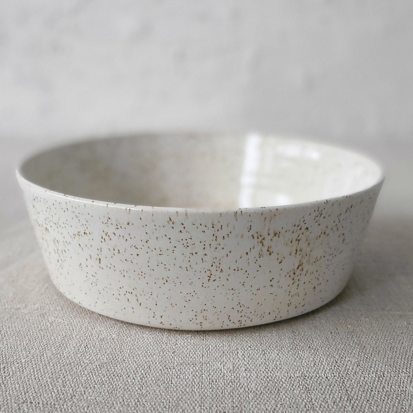 Pepper White Classic Pasta Bowl