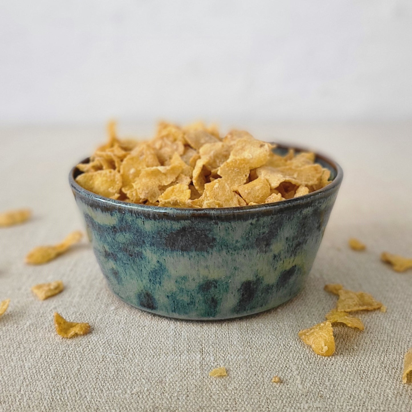 Seafoam Blue Rustic Breakfast Bowl