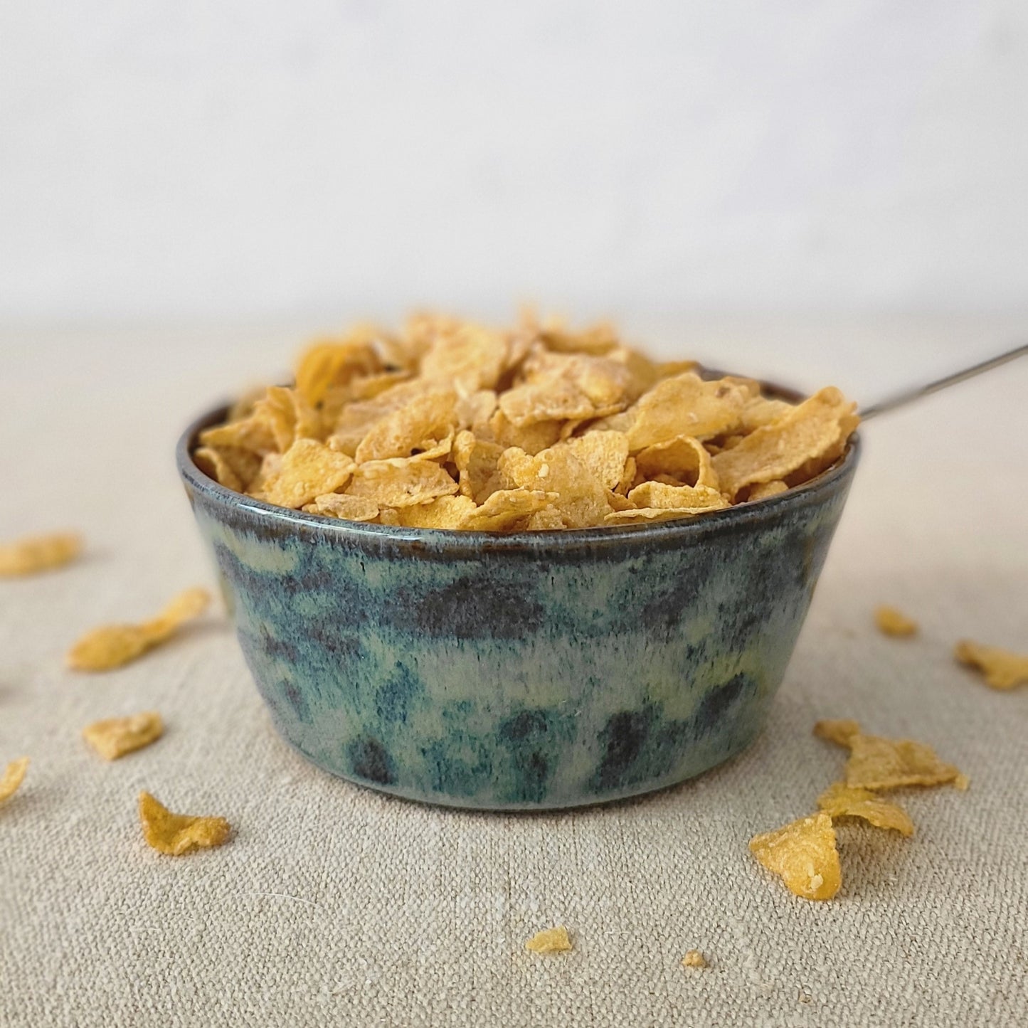 Seafoam Blue Rustic Breakfast Bowl