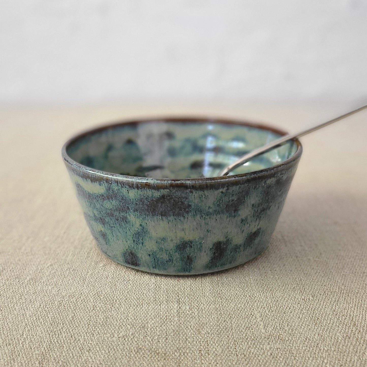 Seafoam Blue Rustic Breakfast Bowl