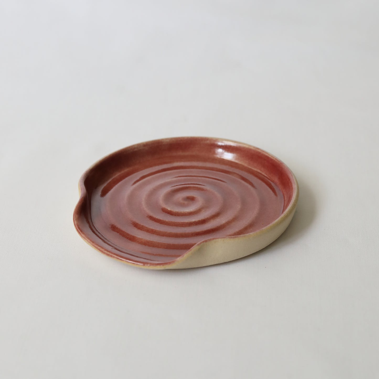 Crimson Red Classic Spoon Rest