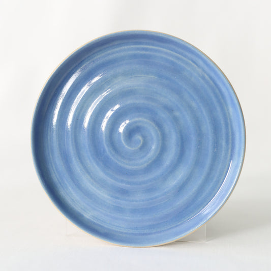 Pacific Blue Classic Cake Plate
