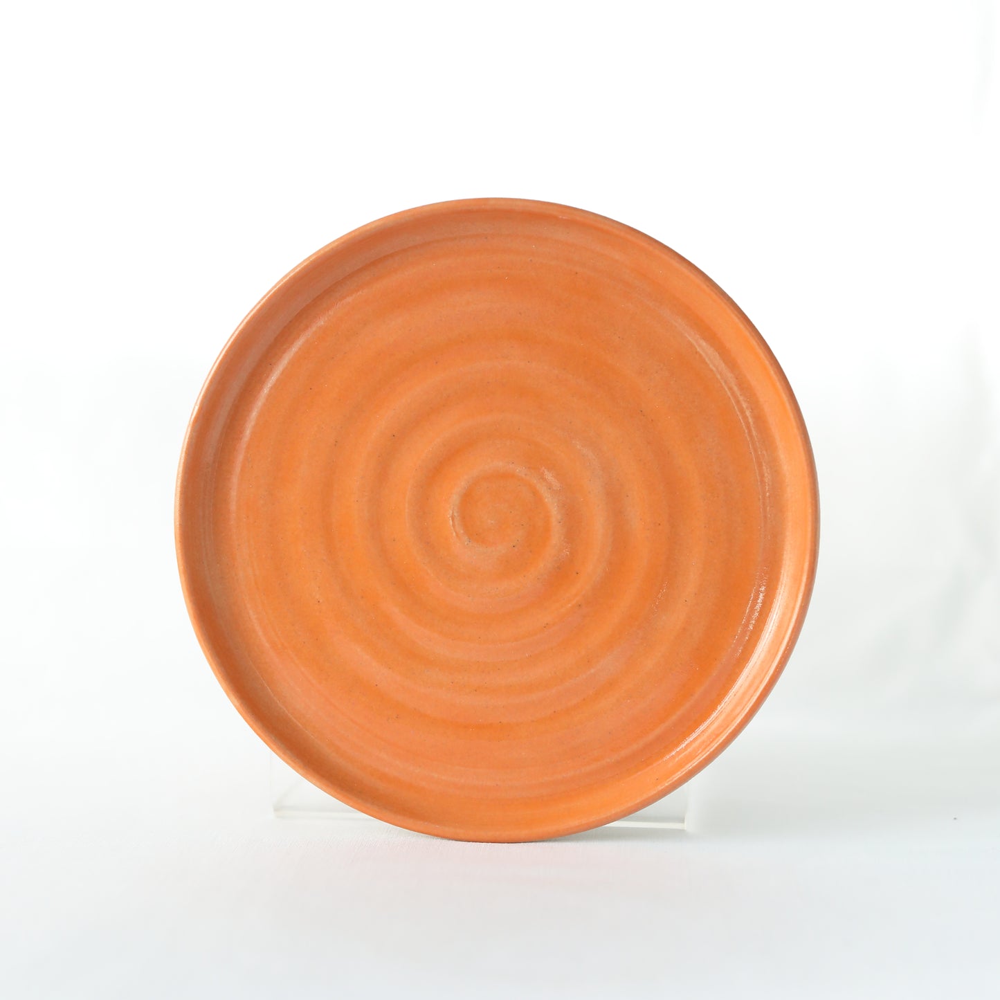 Mandarin Orange Classic Cake Plate