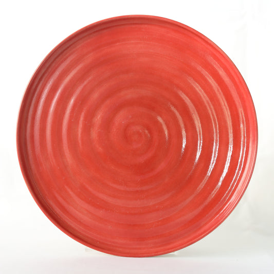 Cherry Red Classic Dinner Plate