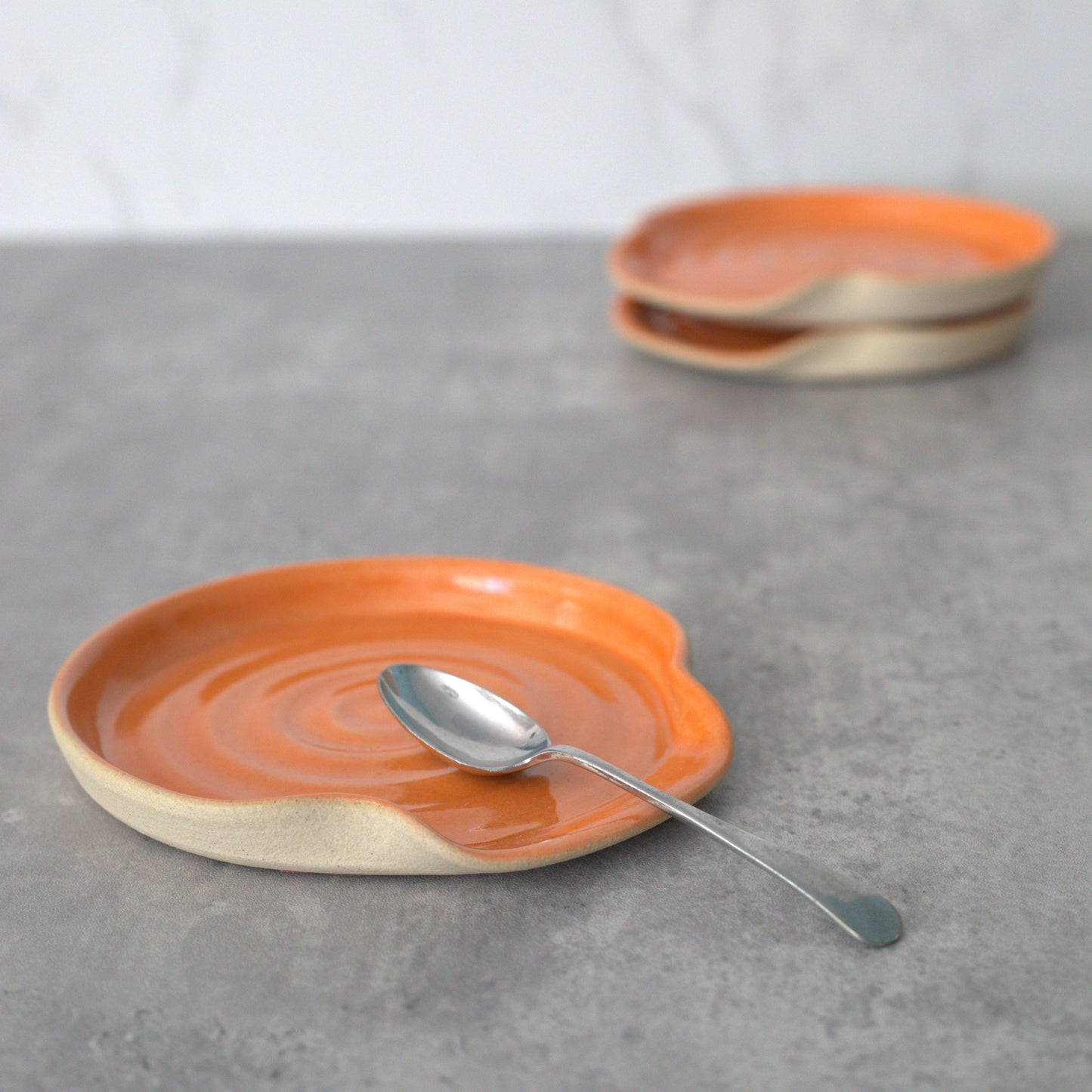 Mandarin Orange Classic Spoon Rest