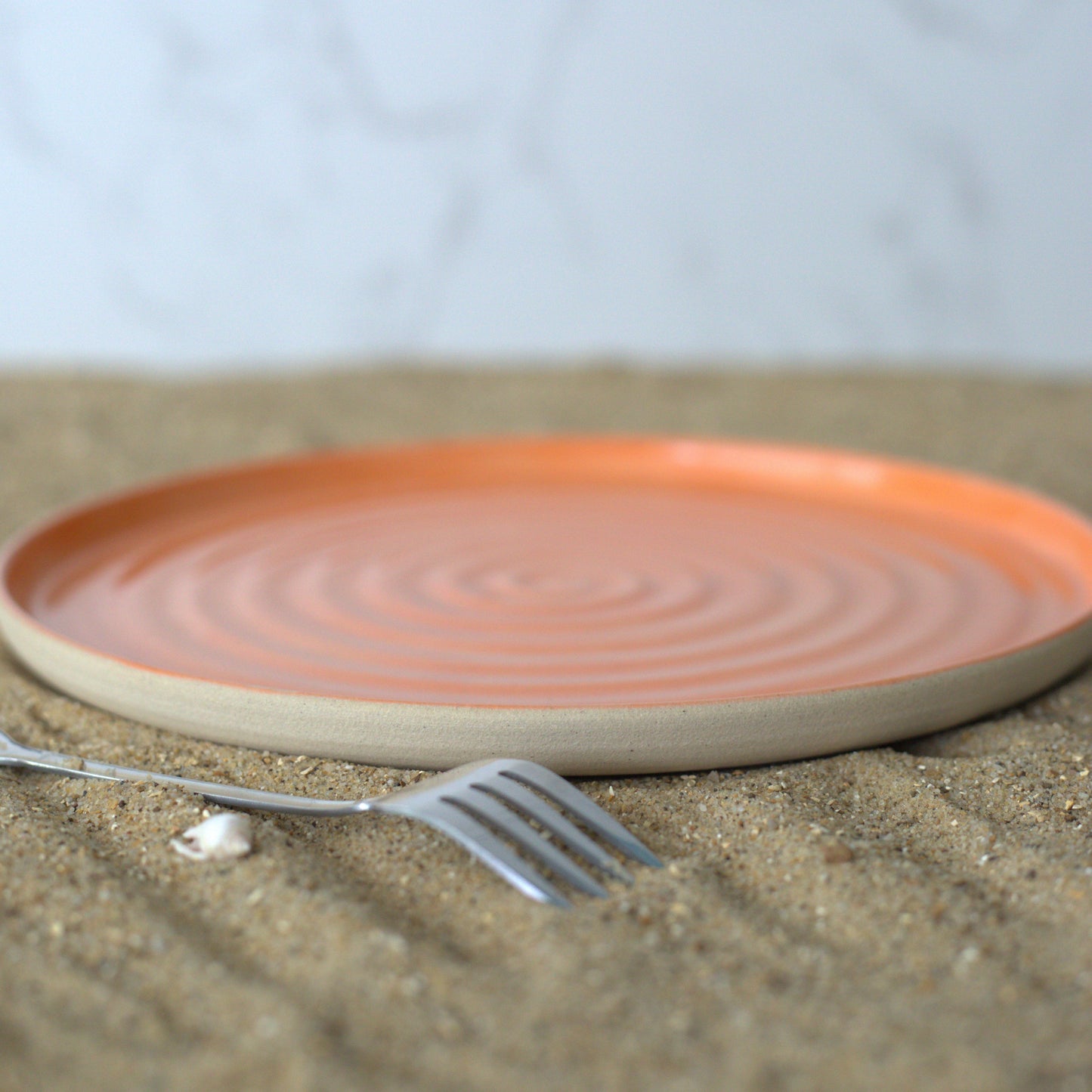 Summer Edition Mandarin Orange Classic Plates