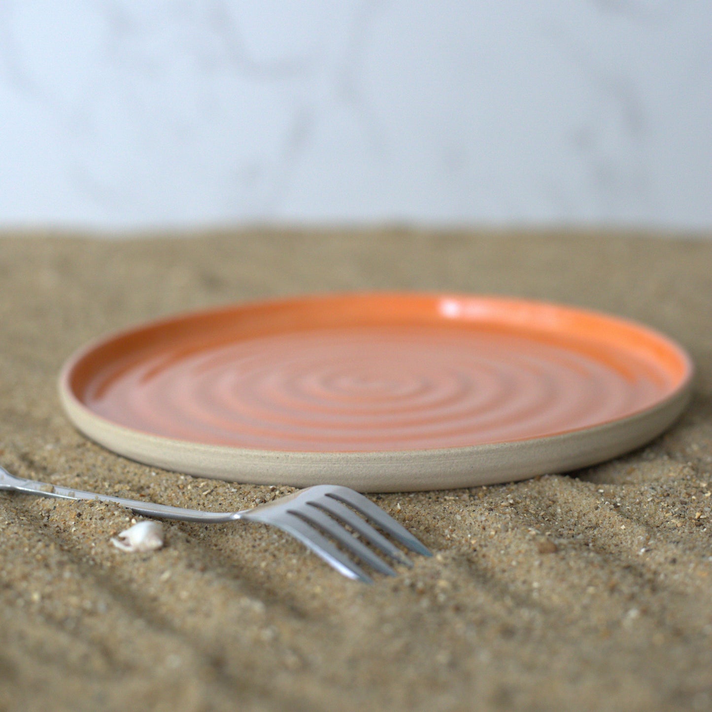 Summer Edition Mandarin Orange Classic Plates