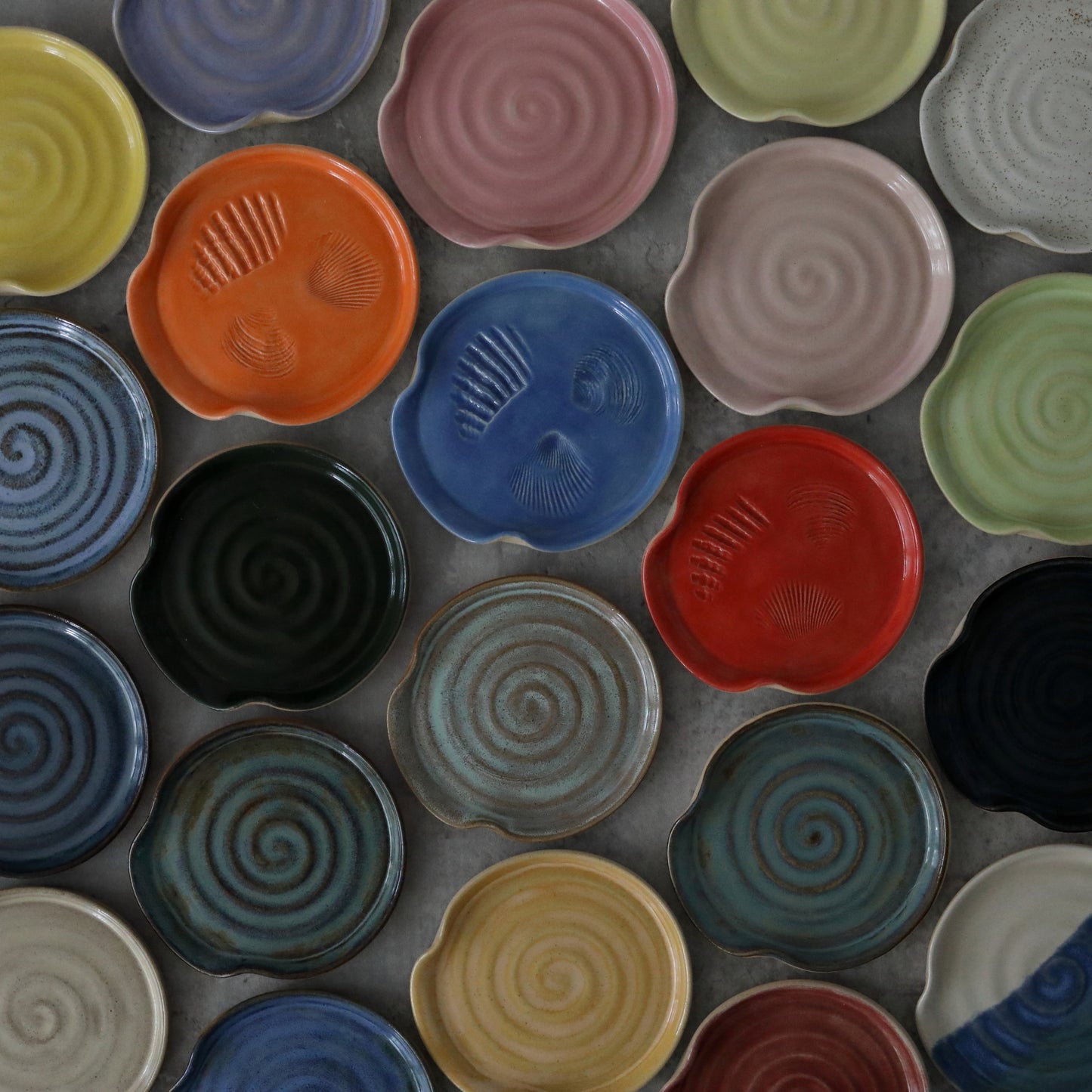 Sample Speckled Pink Classic Spoon Rest