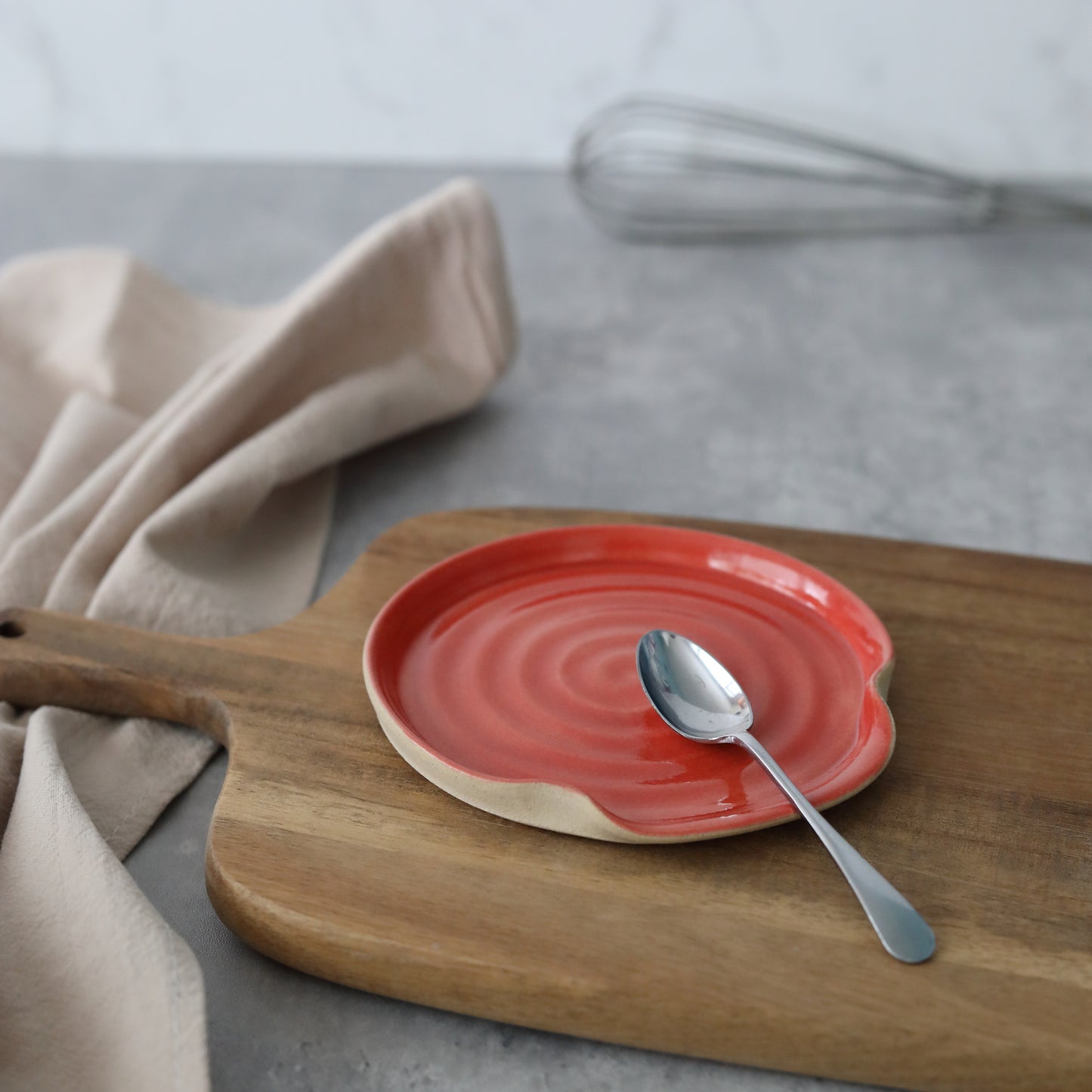 Cherry Red Classic Spoon Rest