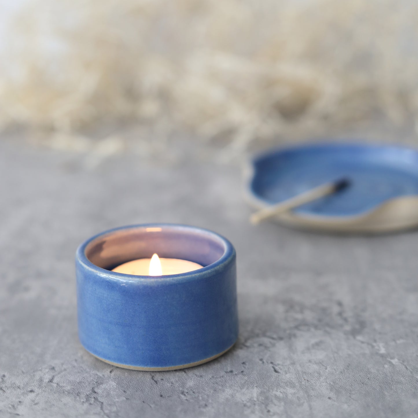 Pacific Blue Classic Tea Light Holders