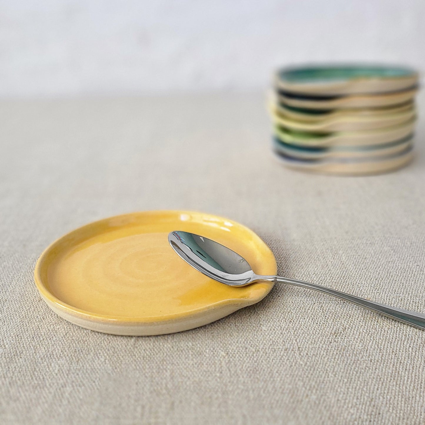 Egg Yolk Classic Spoon Rest