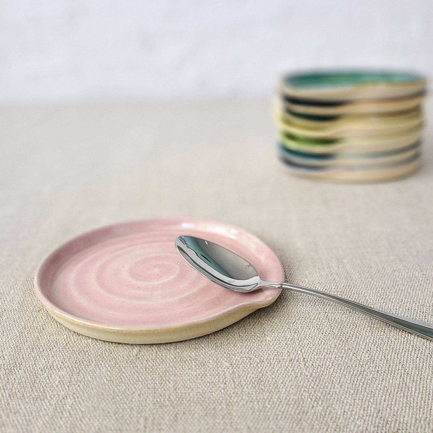 Blush Pink Classic Spoon Rest