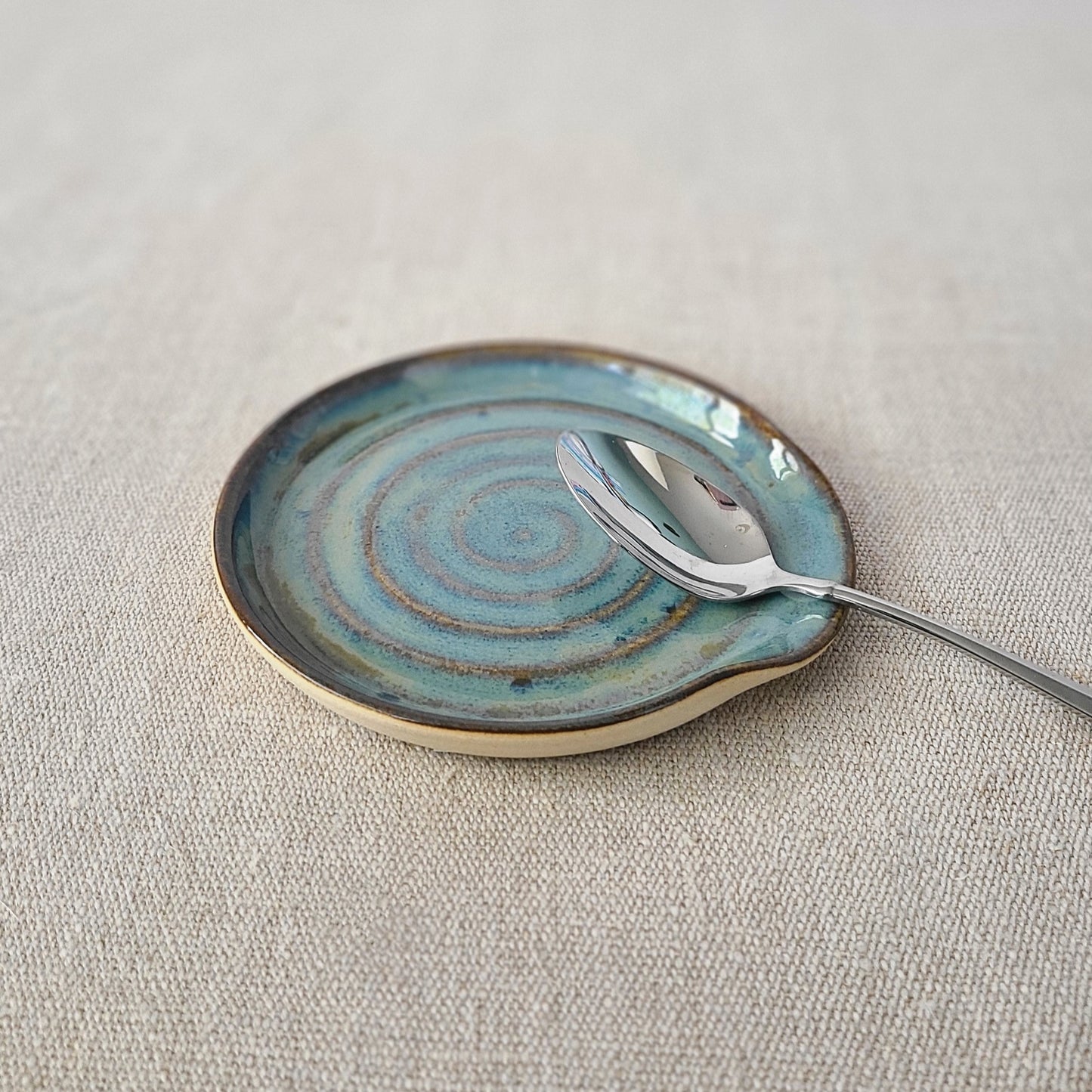 Seafoam Blue Classic Spoon Rest