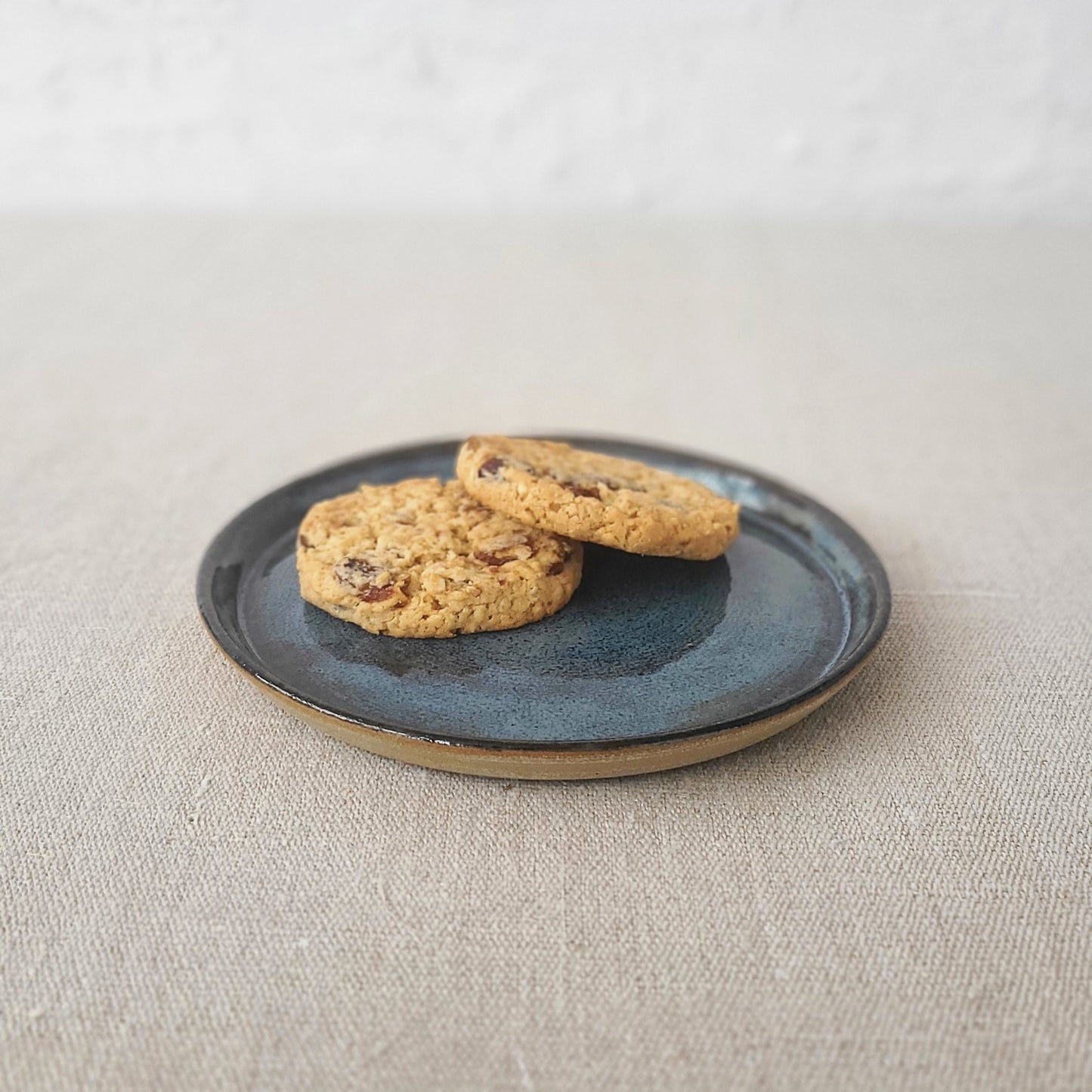 Nebula Blue Rustic Cake Plate