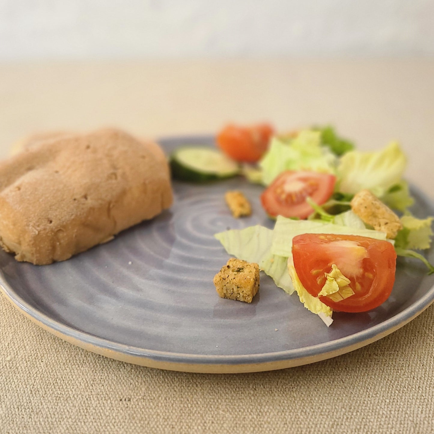 Amethyst Purple Classic Lunch Plate