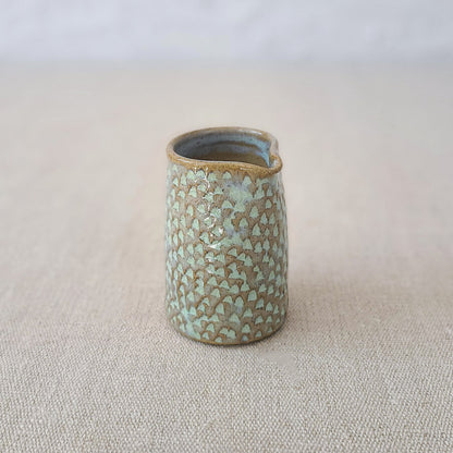 Borealis Green Rustic Textured Mini Jug