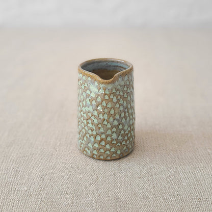 Borealis Green Rustic Textured Mini Jug