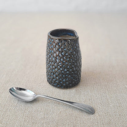 Nebula Blue Rustic Textured Mini Jug