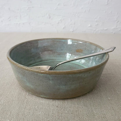 Borealis Green Rustic Pasta Bowl