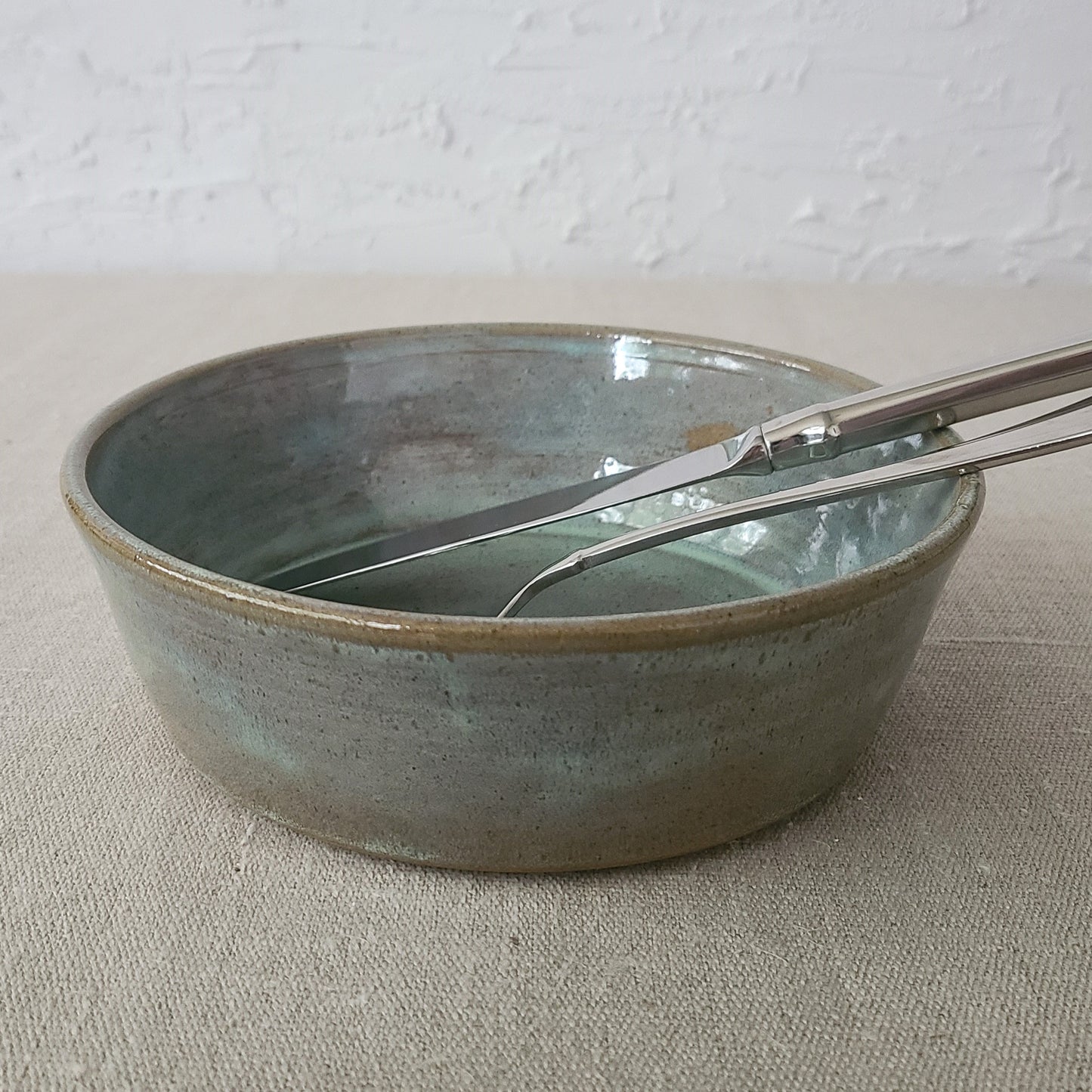 Borealis Green Rustic Pasta Bowl