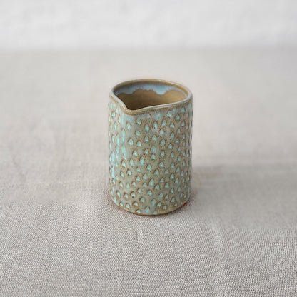 Borealis Green Rustic Textured Small Jug