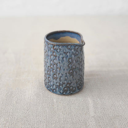 Nebula Blue Rustic Textured Small Jug