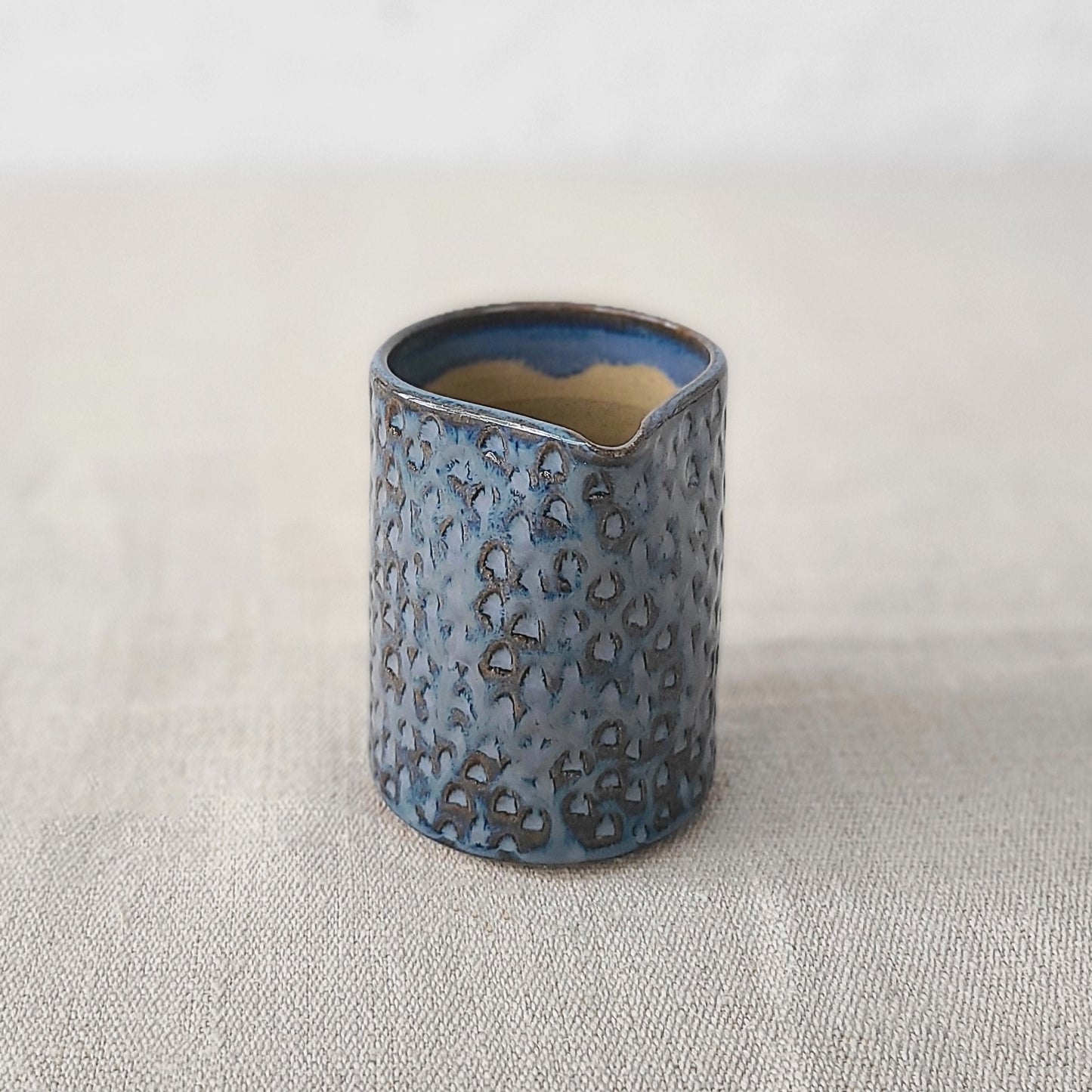 Nebula Blue Rustic Textured Small Jug