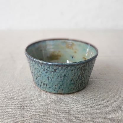 Seafoam Blue Rustic Textured Breakfast Bowl