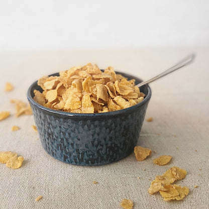 Nebula Blue Rustic Textured Breakfast Bowl