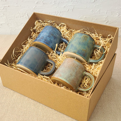 4x Espresso Mug Gift Set