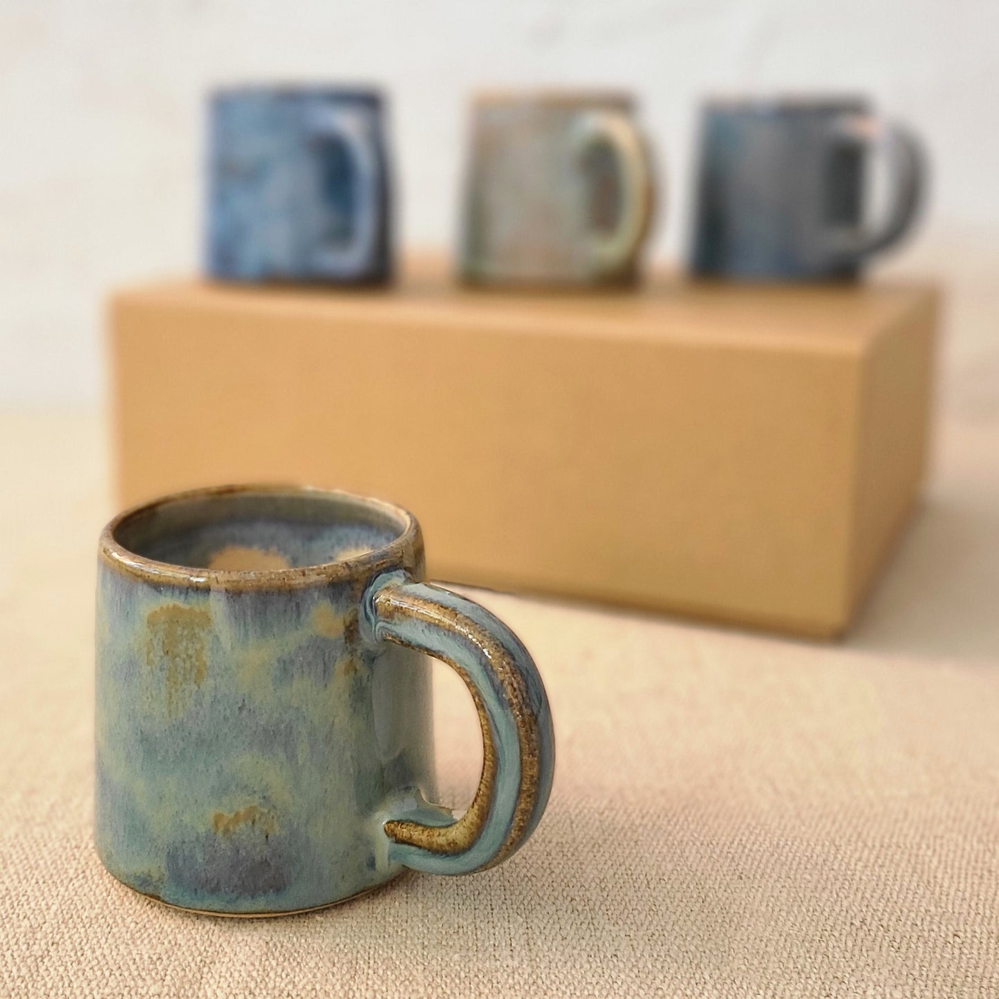 4x Espresso Mug Gift Set