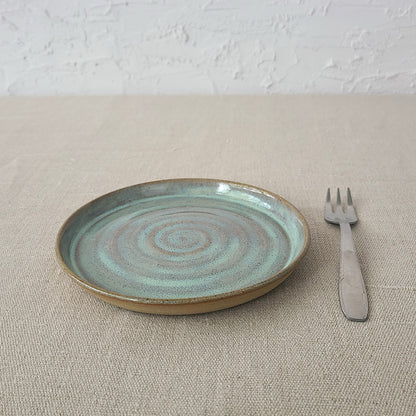 Borealis Green Rustic Cake Plate