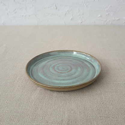 Borealis Green Rustic Cake Plate