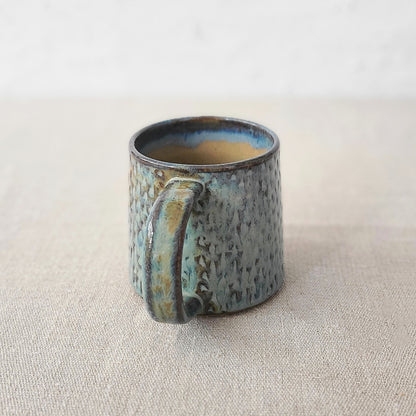 Seafoam Blue Rustic Textured Standard Mug