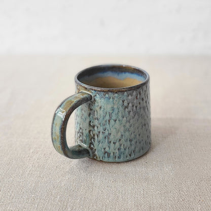 Seafoam Blue Rustic Textured Standard Mug