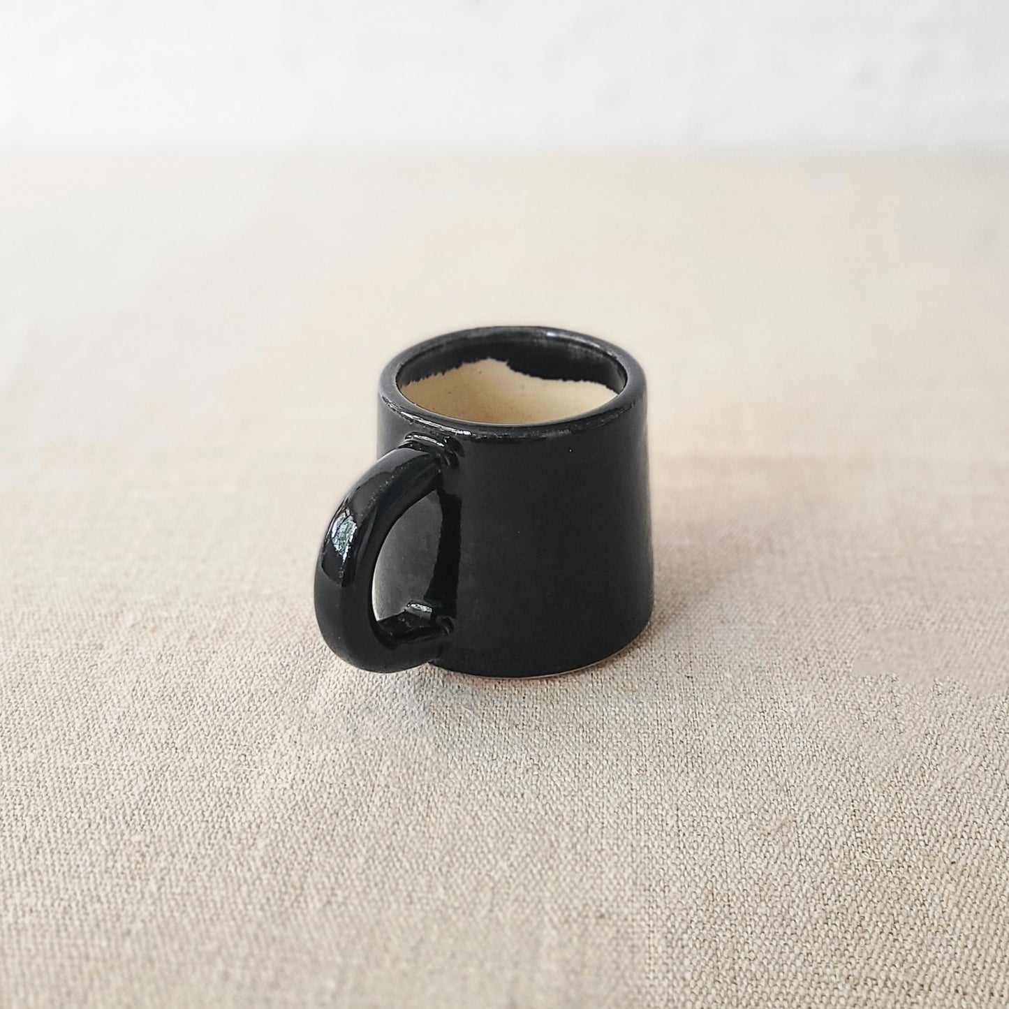 Jet Black Classic Espresso Mug