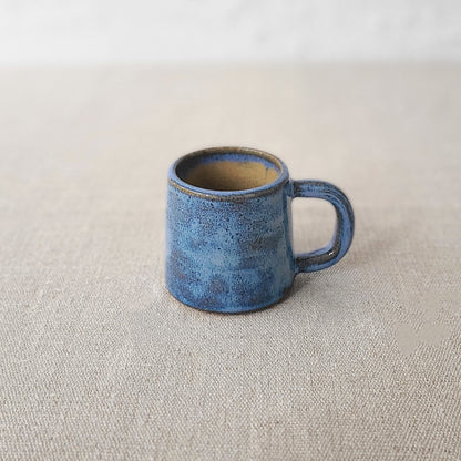 Malachite Blue Rustic Espresso Mug