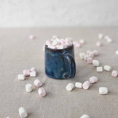 Nebula Blue Rustic Espresso Mug