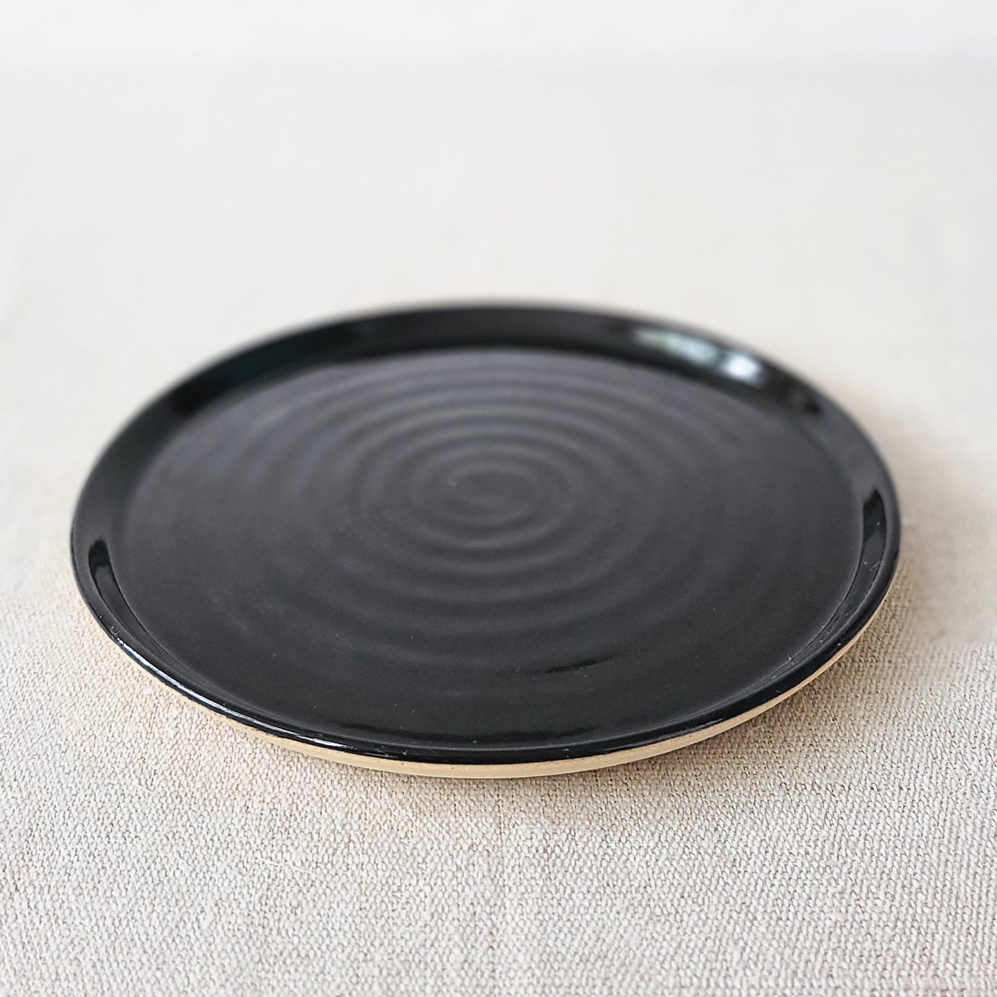 Jet Black Classic Side Plate