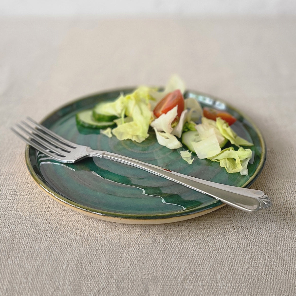 Alpine Plate Alpine Green Classic Side Plate