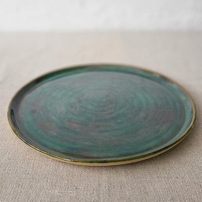 Alpine Green Classic Lunch Plate