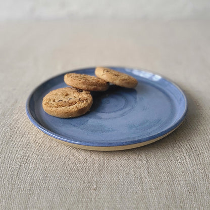 Malachite Blue Classic Cake Plate