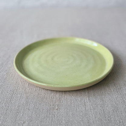 Spring Green Classic Cake Plate