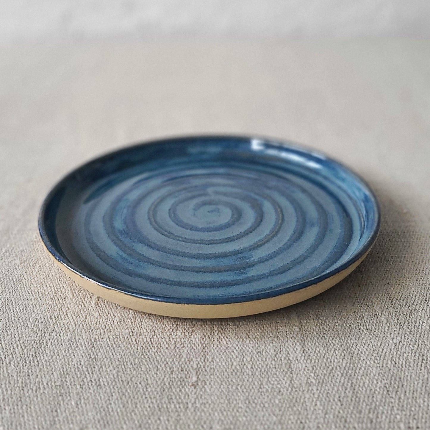 Midnight Blue Classic Cake Plate