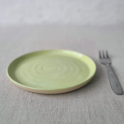 Spring Green Classic Cake Plate