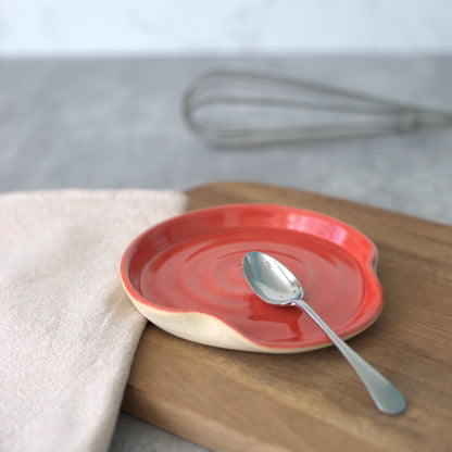 Cherry Red Classic Spoon Rest